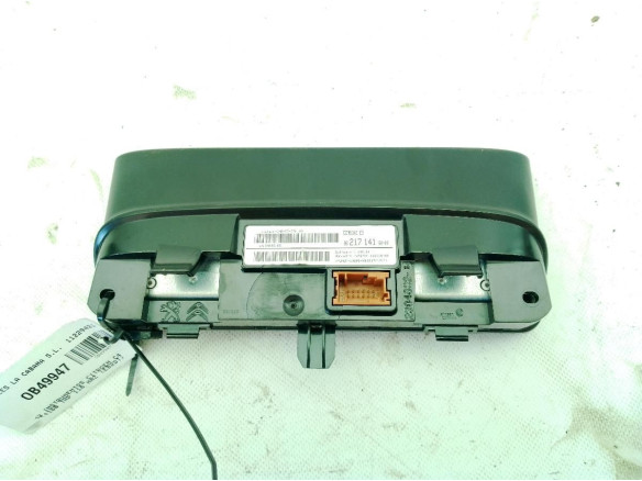 9821714180 CUADRO INSTRUMENTOS CITROEN C4 CACTUS|Desguaces La Cabaña