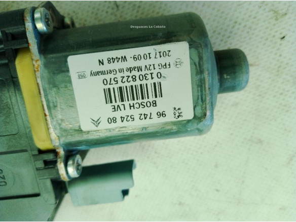 9674252480 ELEVALUNAS PUERTA LAT DEL DER CITROEN C4 CACTUS|Desguaces La Cabaña