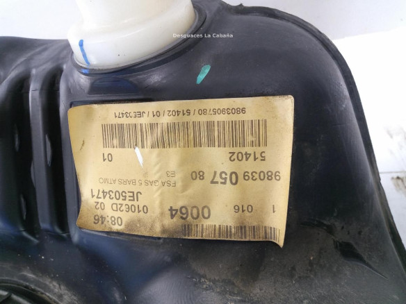 9803905780 DEPOSITO COMBUSTIBLE CITROEN C4 CACTUS|Desguaces La Cabaña