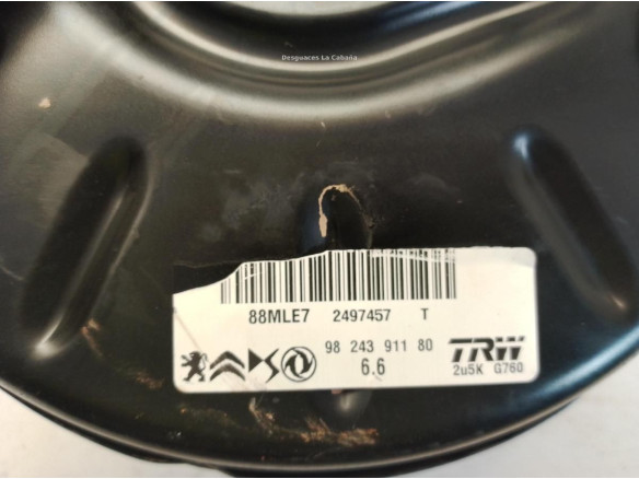 9624391180 SERVOFRENO PEUGEOT 208 II (UB_, UP_, UW_)|Desguaces La Cabaña