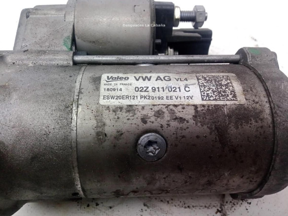 02Z911021C ARRANQUE VW POLO (6R1, 6C1)|Desguaces La Cabaña