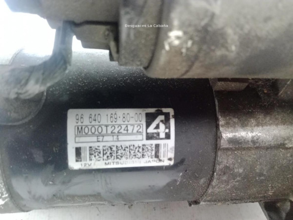 9664016980,M000T22472, ARRANQUE CITROEN C4 I (LC_)|Desguaces La Cabaña