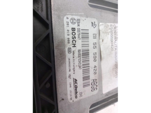  E5955590420 CENTRALITA MOTOR OPEL INSIGNIA A (G09)|Desguaces La Cabaña