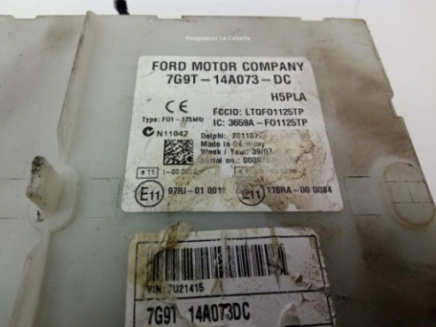 7G9T14A073DC, CAJA FUSIBLES INTERIOR (BSI) FORD MONDEO IV (BA7)|Desguaces La Cabaña
