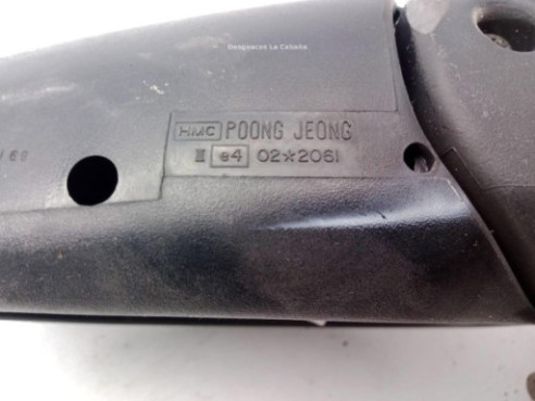 ESPEJO DER HYUNDAI ACCENT I (X-3)|Desguaces La Cabaña