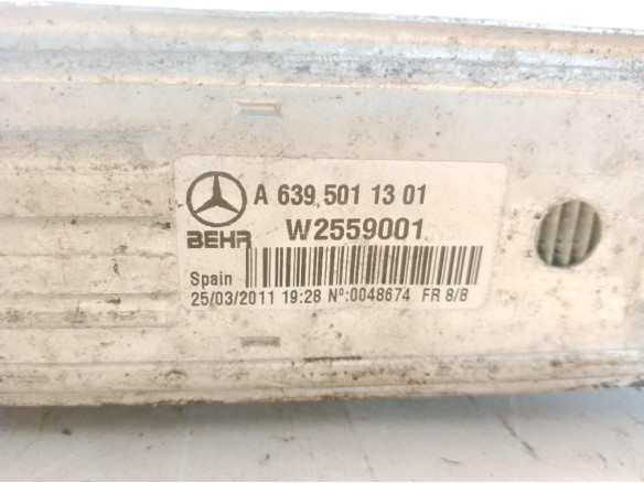 A6395011301 INTERCOOLER MERCEDES BENZ VIANO (W639)|Desguaces La Cabaña