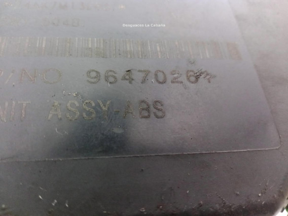 96470261, GRUPO ABS CHEVROLET AVEO Fastback (T250, T255)|Desguaces La Cabaña