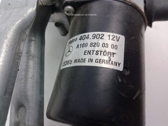 A1698200300 MOTOR LIMPIAPARABRISAS DEL MERCEDES BENZ CLASE A (W169)|Desguaces La Cabaña