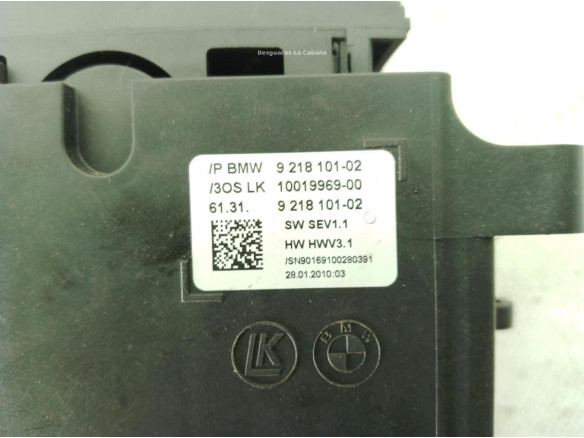 9204091 PALANCA CAMBIOS BMW Serie 5|Desguaces La Cabaña