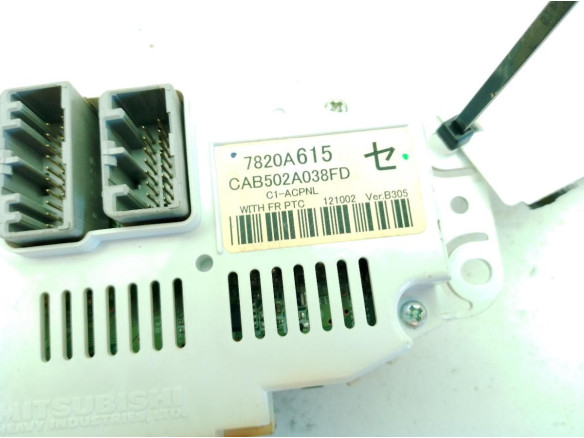 7820A615 MANDO CLIMA MITSUBISHI ASX (GA_W_)|Desguaces La Cabaña