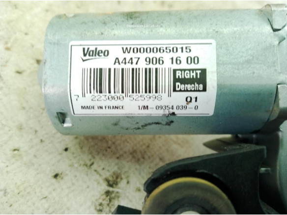 A4479061500 MOTOR LIMPIAPARABRISAS TRA MERCEDES BENZ VITO Mixto (W447)|Desguaces La Cabaña