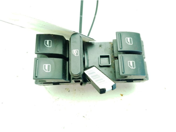 1K4959857B MANDO ELEVALUNAS PUERTA LAT DEL IZQ VW GOLF PLUS (5M1, 521)|Desguaces La Cabaña