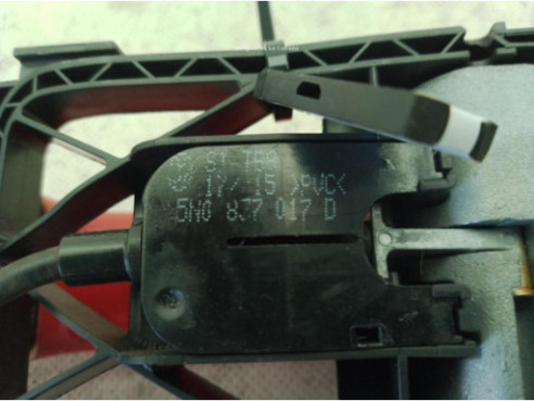 5N0837017D MANILLA PUERTA LAT TRA DER EXT AUDI A3 Sportback (8VA, 8VF)|Desguaces La Cabaña
