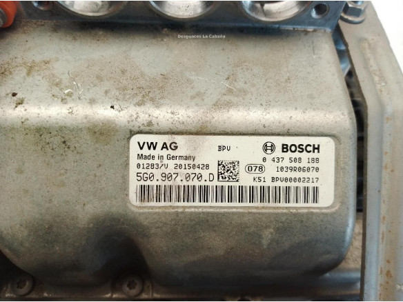 5G0907070D INVERSOR AUDI A3 Sportback (8VA, 8VF)|Desguaces La Cabaña