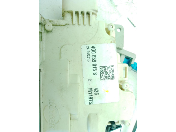 4G0839015B CERRADURA PUERTA LAT TRA IZQ AUDI A3 Sportback (8VA, 8VF)|Desguaces La Cabaña