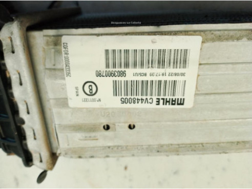 9803900780 INTERCOOLER OPEL CROSSLAND X (P17)|Desguaces La Cabaña