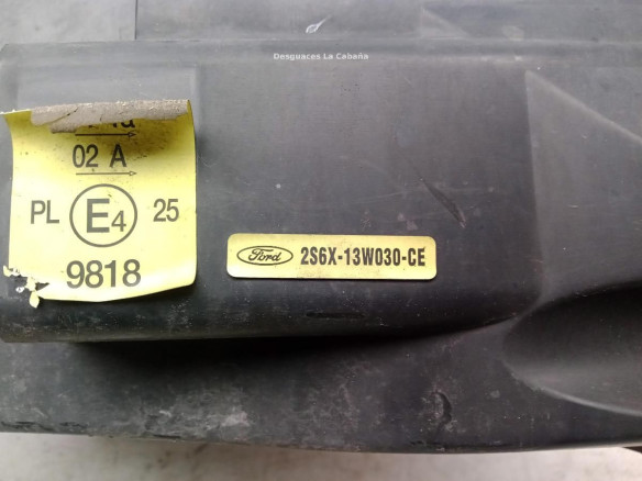 2S6X13W030CE FARO IZQUIERDO FORD FIESTA V (JH_, JD_)|Desguaces La Cabaña
