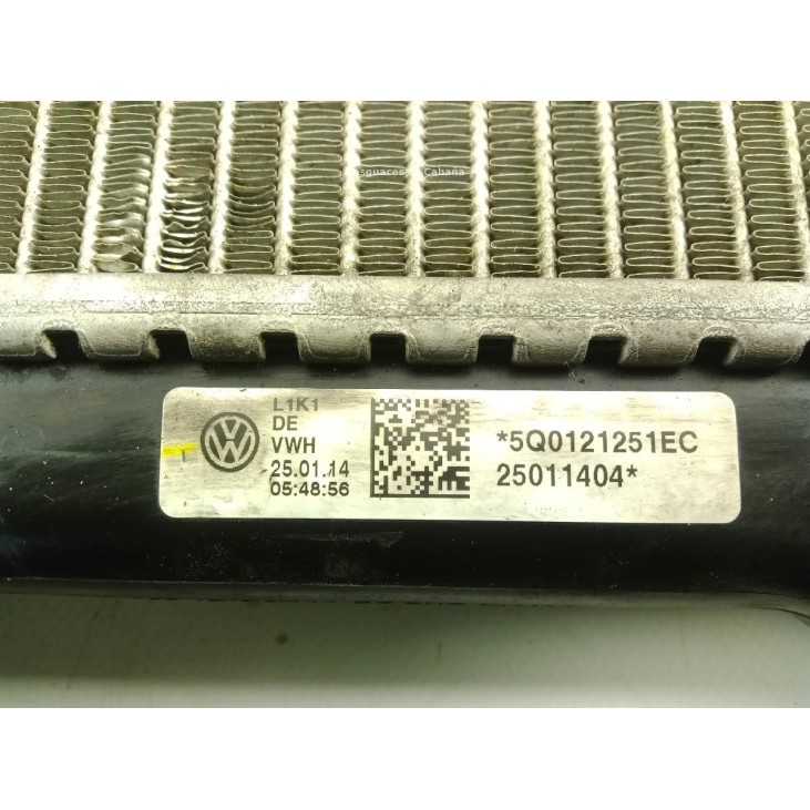 5Q0121251EC RADIADOR AGUA VW GOLF VII (5G1, BQ1, BE1, BE2) |Desguaces La Cabaña