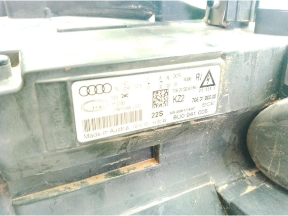 8U0941005 FARO IZQUIERDO AUDI Q3 (8UB, 8UG)|Desguaces La Cabaña