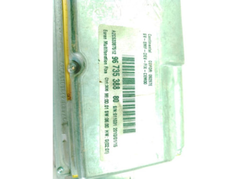 9673538880 DISPLAY PEUGEOT 407 SW (6E_)|Desguaces La Cabaña