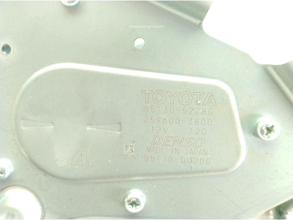 8513052280 MOTOR LIMPIAPARABRISAS TRA TOYOTA YARIS CROSS (MXP_)|Desguaces La Cabaña