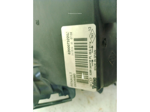 89306990I FARO IZQUIERDO RENAULT MEGANE II (BM0/1_, CM0/1_)|Desguaces La Cabaña