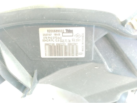 8200589033 FARO IZQUIERDO RENAULT KANGOO Express (FC0/1_)|Desguaces La Cabaña