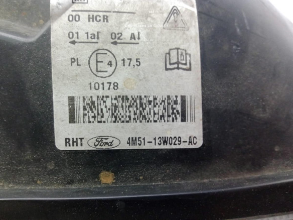 4M5113W029AC FARO DERECHO FORD FOCUS II (DA_, HCP)|Desguaces La Cabaña