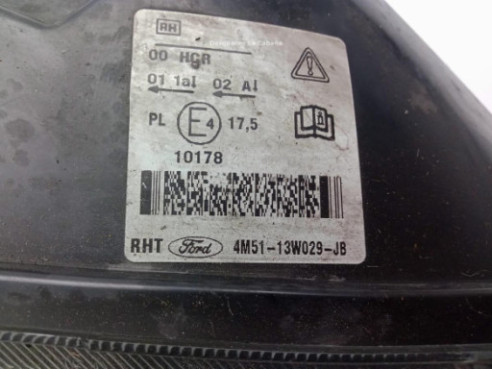 4M5113W029JB FARO DERECHO FORD FOCUS II Turnier (DA_)|Desguaces La Cabaña