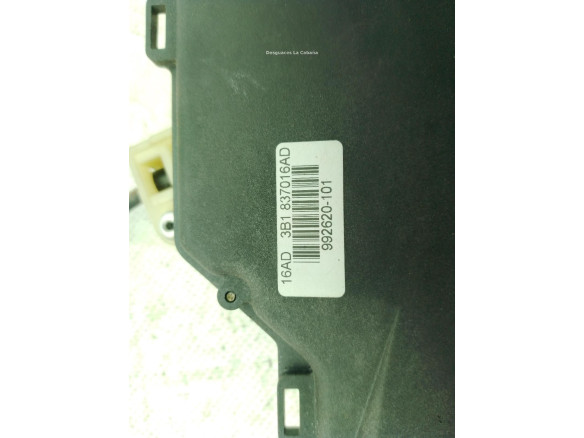 3B1837016AD CERRADURA PUERTA LAT DEL DER SEAT LEON (1M1)|Desguaces La Cabaña