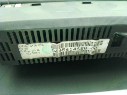 9665614680 DISPLAY FIAT SCUDO Furgón (270_, 272_)|Desguaces La Cabaña