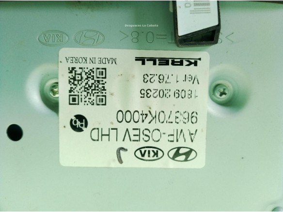 96370K4000 MODULO ELECTRONICO 1 HYUNDAI KONA (OS)|Desguaces La Cabaña