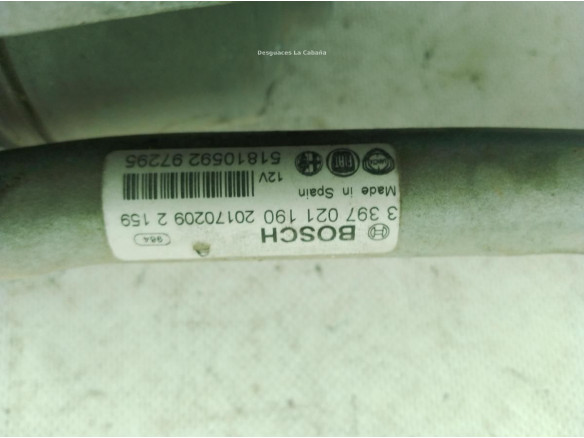 5181059297295 MOTOR LIMPIAPARABRISAS DEL OPEL COMBO Furgón/ranchera familiar (X12)|Desguaces La Cabaña