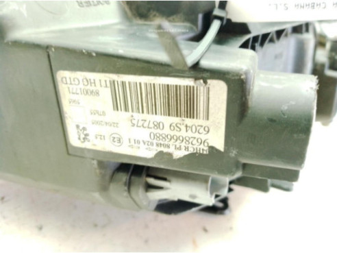 9628666880 FARO DERECHO PEUGEOT 206 Fastback (2A/C)|Desguaces La Cabaña
