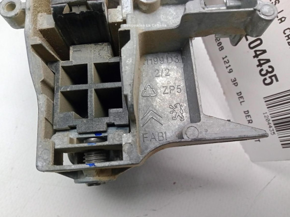 MANILLA PUERTA LAT DEL DER EXT PEUGEOT 208|Desguaces La Cabaña