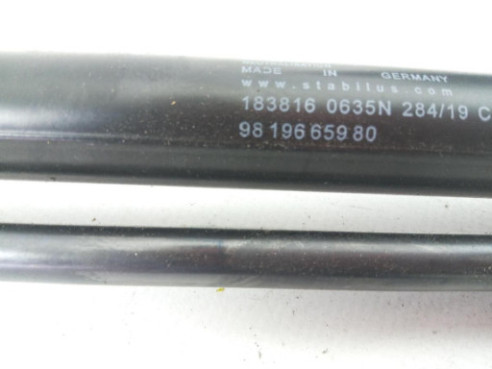 9819665980 AMORTIGUADOR PORTON / TAPA MALETA CITROEN C4 Picasso II |Desguaces La Cabaña