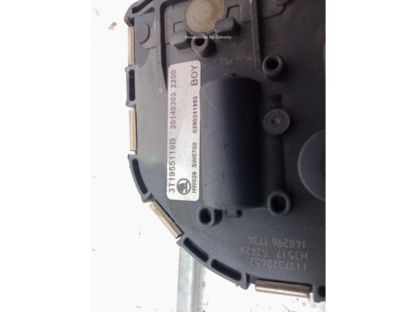 MOTOR LIMPIAPARABRISAS DEL SKODA SUPERB II (3T4)|Desguaces La Cabaña