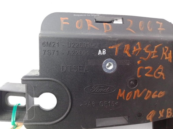 MANILLA PUERTA LAT TRA IZQ INT FORD MONDEO IV (BA7)|Desguaces La Cabaña