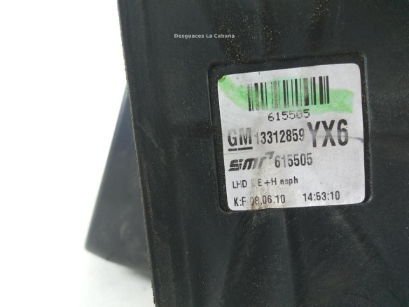 13312859 ESPEJO IZQ OPEL ZAFIRA B (A05) |Desguaces La Cabaña