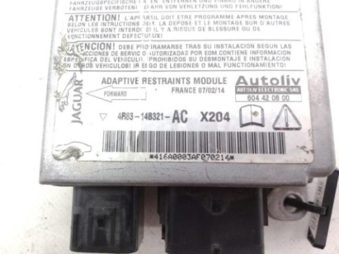 4R8314B321AC, CENTRALITA AIRBAG JAGUAR S-TYPE (X200) |Desguaces La Cabaña