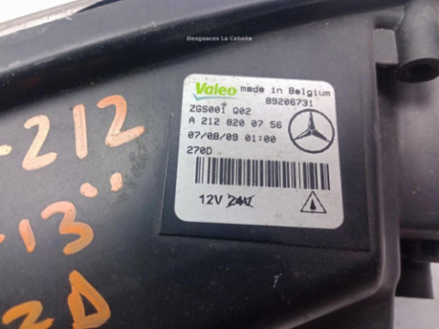 A2128200756 PILOTO LUZ DIURNA IZQ MERCEDES BENZ CLASE E (W212)|Desguaces La Cabaña