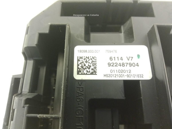 922487904 CAJA FUSIBLES EXTERIOR (BSM) BMW 3 (F30, F80) |Desguaces La Cabaña