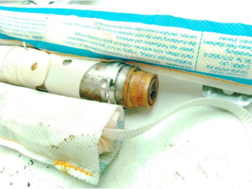 84914341707 AIRBAG CORTINA IZQ BMW 5 (F10)|Desguaces La Cabaña