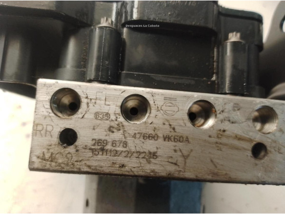 47660VK60A GRUPO ABS NISSAN NV200 / EVALIA Autobús|Desguaces La Cabaña