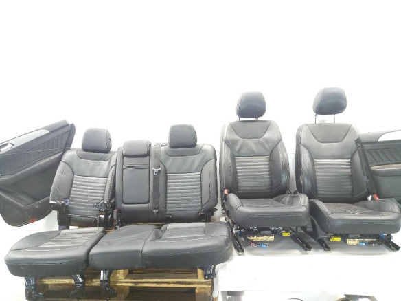 CONJUNTO ASIENTOS + TAPIZADOS MERCEDES BENZ GLE (W166)|Desguaces La Cabaña