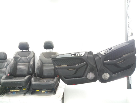 CONJUNTO ASIENTOS + TAPIZADOS MERCEDES BENZ GLE (W166)|Desguaces La Cabaña