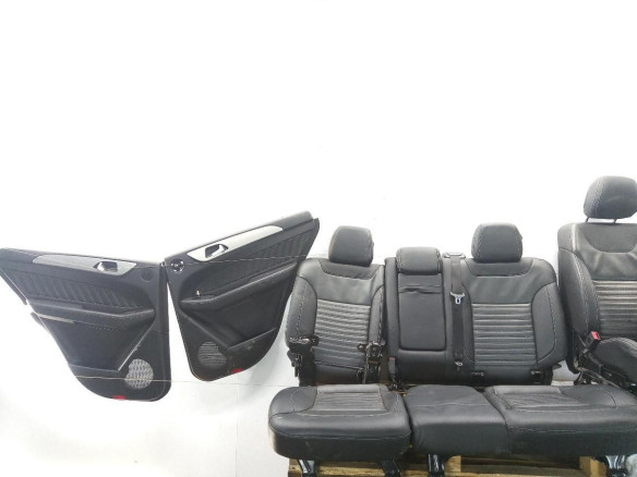 CONJUNTO ASIENTOS + TAPIZADOS MERCEDES BENZ GLE (W166)|Desguaces La Cabaña