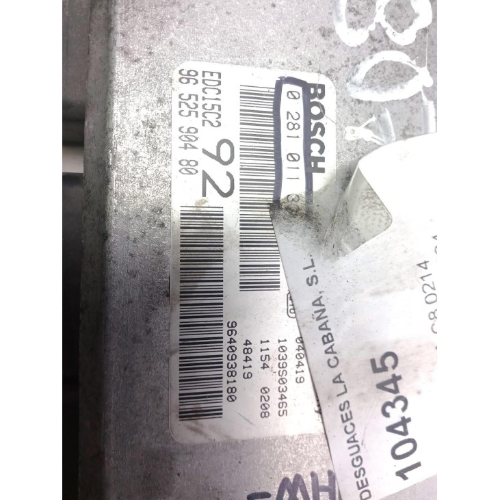 9652590380 CENTRALITA MOTOR CITROEN C8 (EA_, EB_) |Desguaces La Cabaña