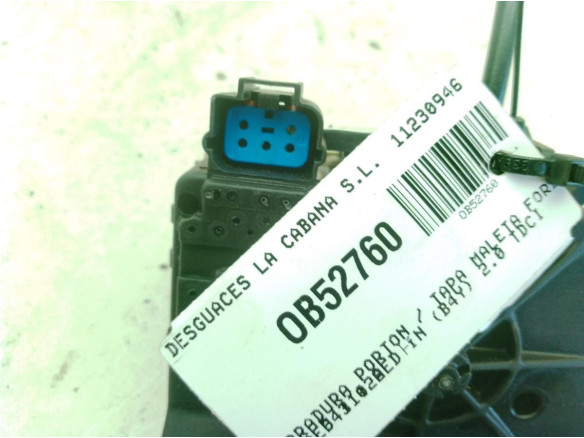F43102AE CERRADURA PORTON / TAPA MALETA FORD MONDEO III Sedán (B4Y)|Desguaces La Cabaña