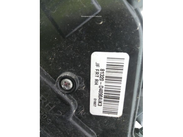 81320D4090A CERRADURA PUERTA LAT DEL DER KIA OPTIMA |Desguaces La Cabaña
